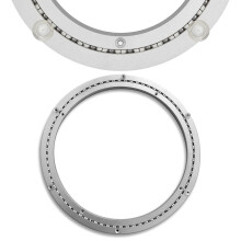 28 Inch Heavy Duty Aluminum Lazy Susan Turntable Base with 360 Smooth Rotation and Stable NonSlip Design