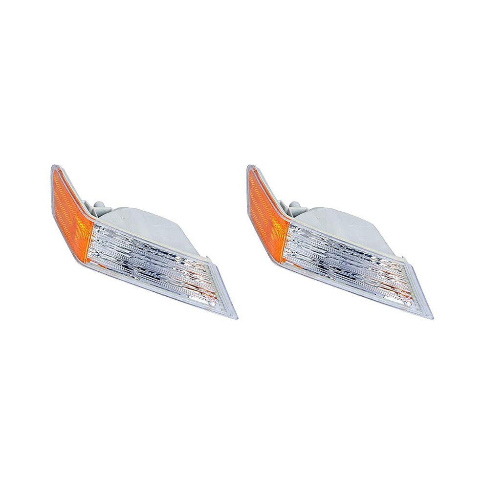 2X Front Led Fog S Lamps Turn Signal For 2007-2014 68004180Ac Right Side Light 6034189219179