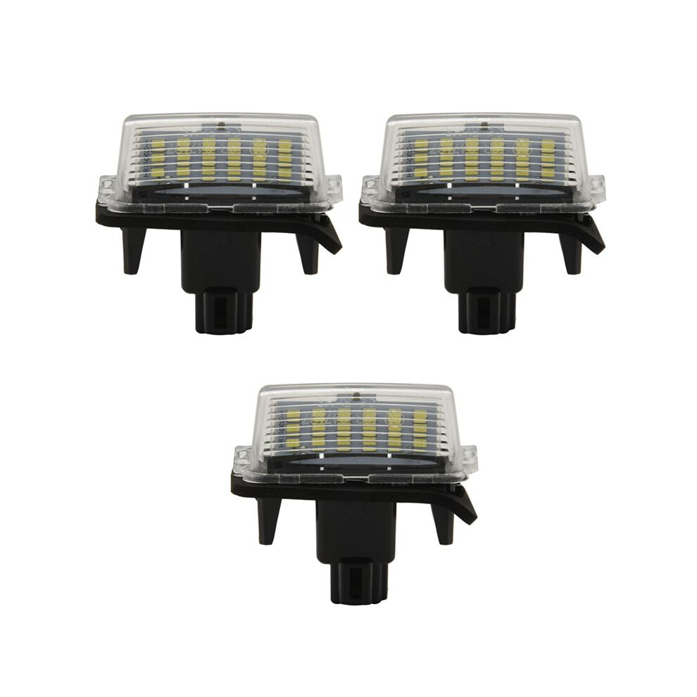 6Pcs Car Ledlicense Plate Parking External License Plate For Camry Light 4712838085390