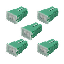 5 x Green 40A Female Plug in Blade Cartridge PAL Fuse for Car