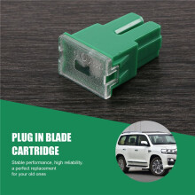 5 x Green 40A Female Plug in Blade Cartridge PAL Fuse for Car
