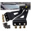 4x Suporte de Barra de Luz LED Modificado para Veículo Off-Road Telhado de 50 Polegadas Suporte de Luz LED Adequado para 4