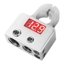 12V-24V Car Battery Terminal Connectors Strong Versatility 0 4 8 Gauge AWG Battery Clamp Positive