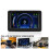 Universal Motorcycle LCD Display Cluster Replaceable Speedometer Multi-Function Instrument for 1,2,4 Cylinder Motorbike 4