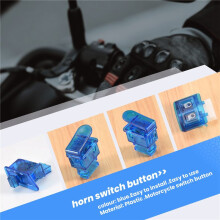 Motorrad Hupen Schalter Taste Wenden Signal Blinker Schalter Taste Start Taste für DIO ZX AF27 AF28 AF34 AF35 Blau