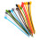 Silicone Cable Ties 18pcs White Reusable SelfLocking ColorCoded Cord Management Straps 1