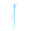 Silicone Cable Ties 18pcs White Reusable SelfLocking ColorCoded Cord Management Straps 2