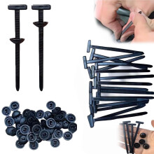 Heavy Duty Nylon Zip Ties 50pcs Self Locking UV Resistant Cable Ties for Outdoor and Car Use