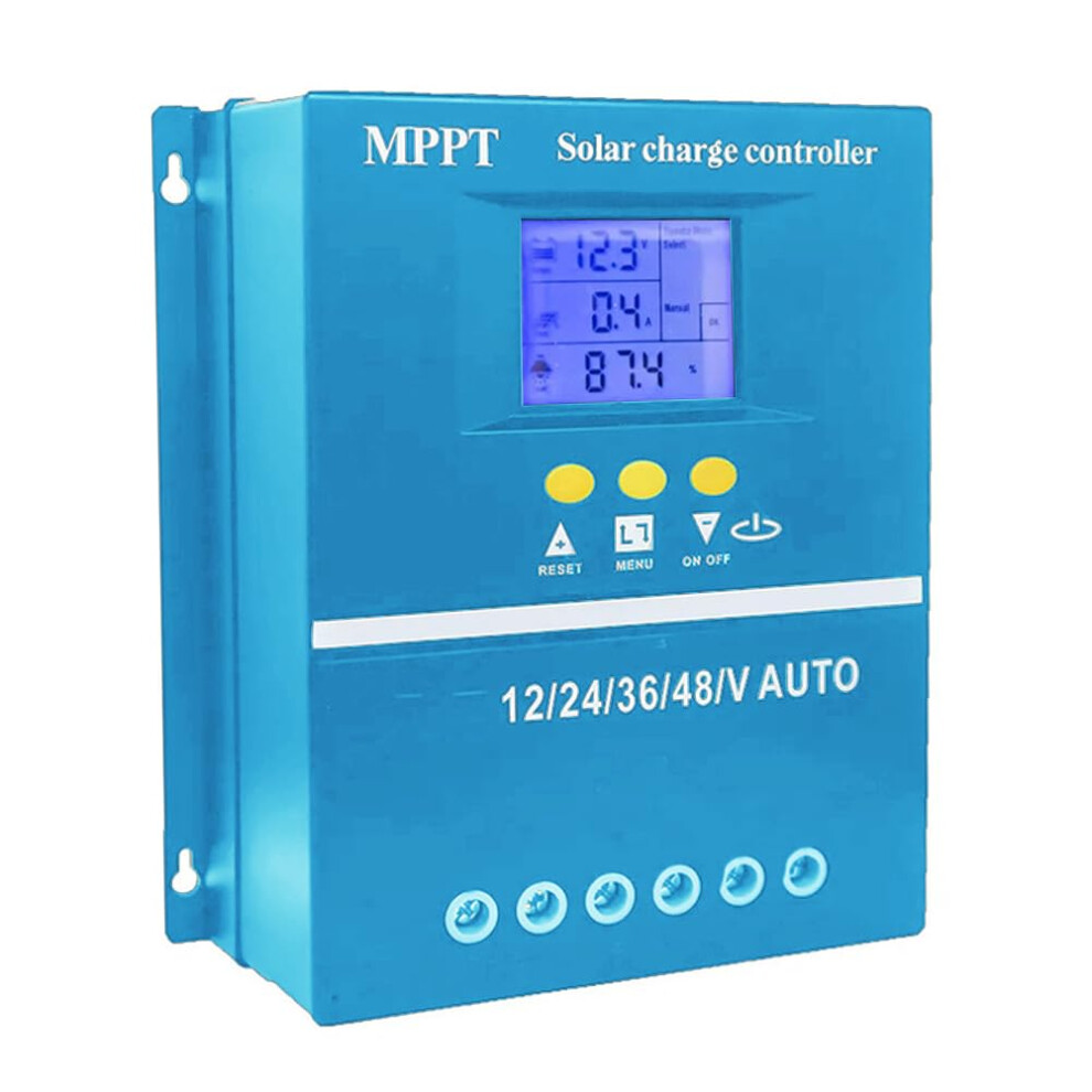 100A Mppt Solar Charge Controller 1248V Automatic Voltage Detection Lcd For Offgrid Systems 9174973173205