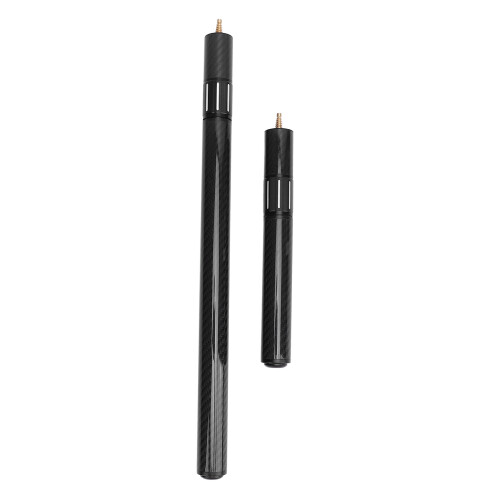 2PCS Carbon Fiber Pool Cue Extender 17in/9in 2