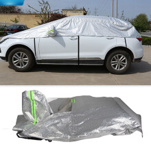 Waterproof Aluminum Half Car Cover Sunproof Thermal Insulation Off Road Dustproof