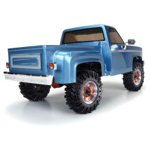4 Stück 98 mm Metall 1,9 Zoll Beadlock-Felgengummireifensatz für 1/10 RC Crawler Car TRX4 D90 für Axial SCX10 II III Silber