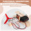 Assemblé ÉOlienne ModèLe Bateau en Bois TéLéCommande Bateau DIY Science Jouets ÉDucatifs Cadeau ModèLe CréAtif 4
