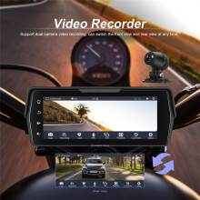 Navigation 6.8inch Motorcycle Monitor Carplay Android Auto IP67 Waterproof Touch Screen