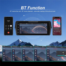 Navigation 6.8inch Motorcycle Monitor Carplay Android Auto IP67 Waterproof Touch Screen