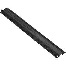 39 in Drop Over Cable Protector Ramp, Single Channel Cord Cover for Trip Hazard Prevention