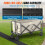 39 in Drop Over Cable Protector Ramp, Single Channel Cord Cover for Trip Hazard Prevention 5