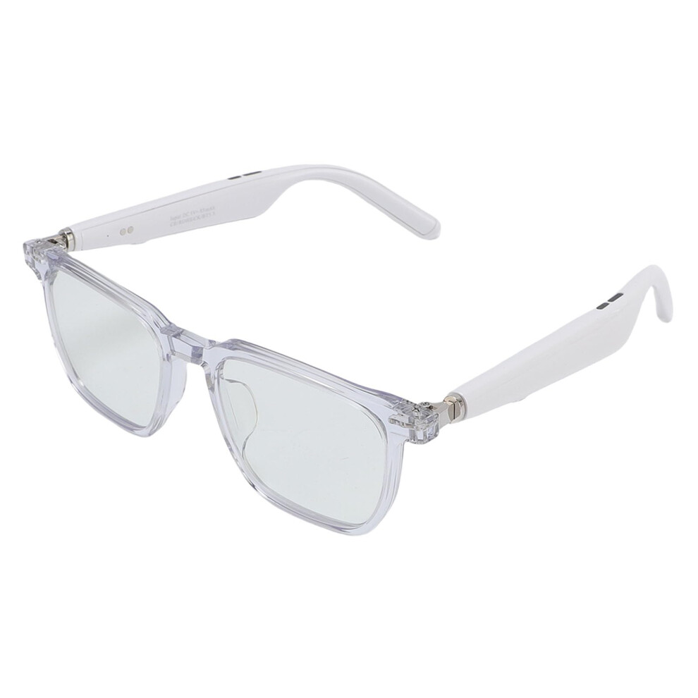 Ai Translator Glasses With Bluetooth Speaker, Realtime 100 Language Translation Sunglasses White 9053599547150