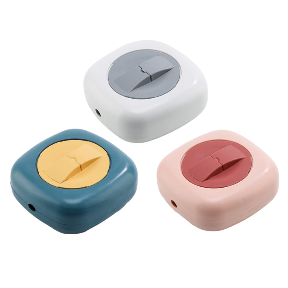 Cable Organizer 3Pcs Rotatable Cord Winder For Travel Usb Earphone Charger Storage Box Compact Design 9053599547198