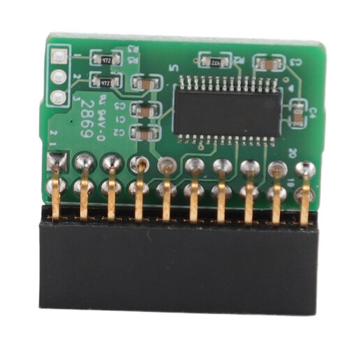 20Pin TPM 2.0 Module Vertical Trusted Platform Module för AOM TPM 9665V TCG 2.0