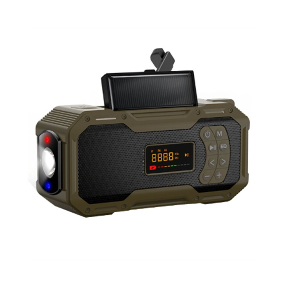 Emergency Weather Radios Hand Crank Solar Speaker Portable Am Fm Radio 5000Mah Battery Powered Waterproof 4711824161308