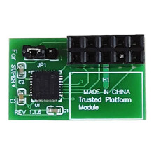 10Pin SPI TPM 2.0 Modul Trusted Platform TPM 2.0 Horizontal Trusted Platform Modul für -AOM-TPM-9670H(A)