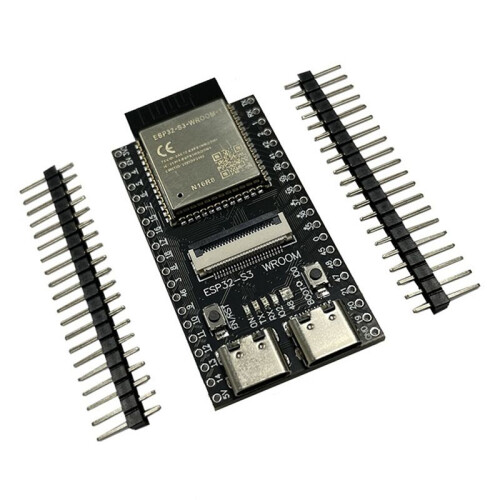 ESP32-S3 WROOM CAM Development Board WiFi  Module Onboard ESP32-S3-WROOM-1 N16R8 Module Dual TYPE-C Interface 1