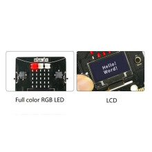Bloco: Placa de Desenvolvimento Programável de Bits Projetada para Educação de Programas Atualizada de Micro-Bit, com Tela OLED (B)