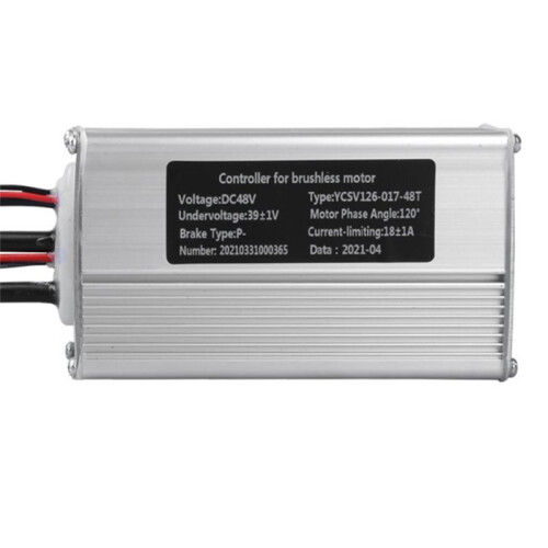 Electric Bikes Sine Wave Controller 48V 500W 18A Brushless Motor Controller for Bafang Protocol Instrument