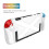 TPU Protective Shell for  2 Handheld Game Console Case Shockproof Back Cover with Kickstand Game Accessories White 3