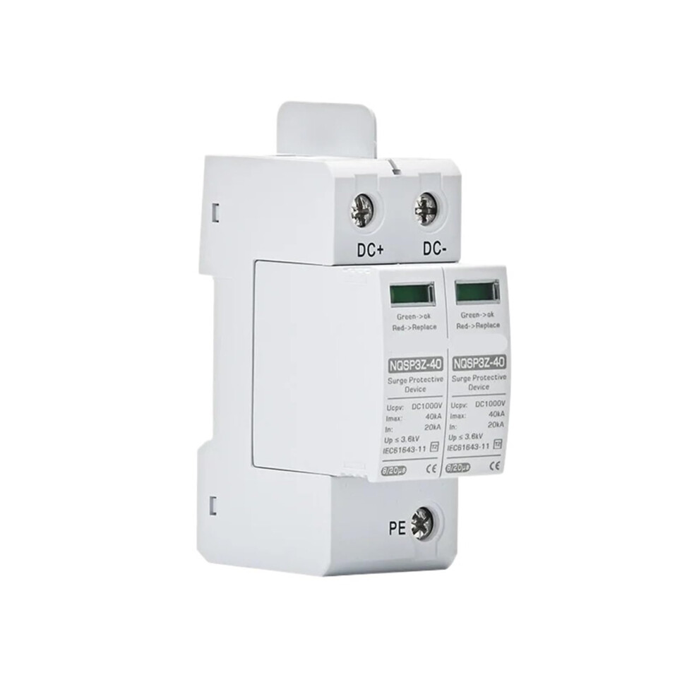 Dc Circuit Breaker And Surge Protector 40Ka 500V 1000V For Solar Systems With Fast Trip Response 9174973173991