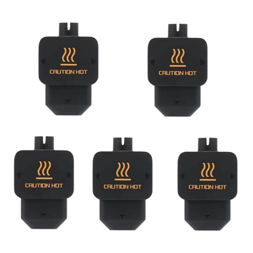 Silicone Protective Sleeve for  H2D Hotend Silicone Cover for Bambu H2D 3D Printer Accessories 5PCS