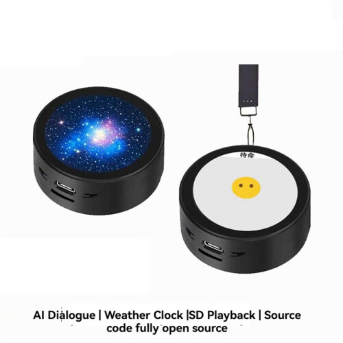 Para DeepSeek XiaoZhi AI Voice Chat Robot Box Relógio Meteorológico ESP32-S3 Placa de Desenvolvimento de 1,28 Polegadas com Display LCD Sensível Ao 1