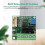 6V12V24V Brushless Motor Speed Controller with Hall BLDC Driver Board Module with Cable Power Supply 8