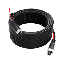 4Pin Aviation Camera Extension Cable for Vehicle Rear View with Secure Locking Connection 10/12/15/20m