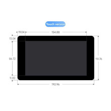 Waveshare ESP32-S3 7-Calowa Płytka Rozwojowa z Wyświetlaczem Dotykowym 800x480 WiFi 5 do GUI LVGL HMI ESP32 RGB