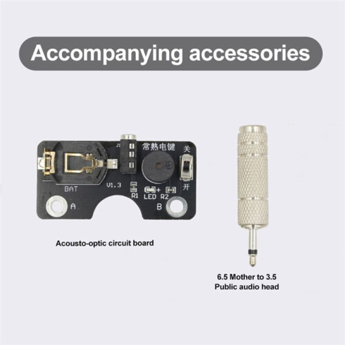 Efficient CW Morse Code Learning Tool Morse Key Trainer with Integrated LED and Sound for Rhythm Mastery Morse Tool