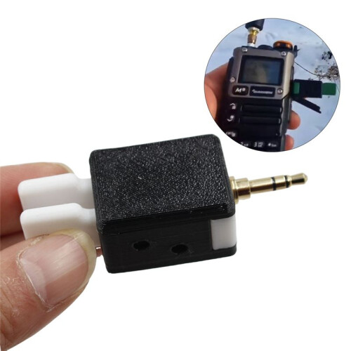 Double Paddle CW Key Double Automatic Key Morse Code  Multipurpose Sturdy