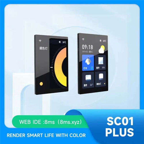 WT32-SC01  ESP32-S3 3.5 Inch  Display ESP32 Development Board with  WiFi 320X480 Touch LCD Screen 2