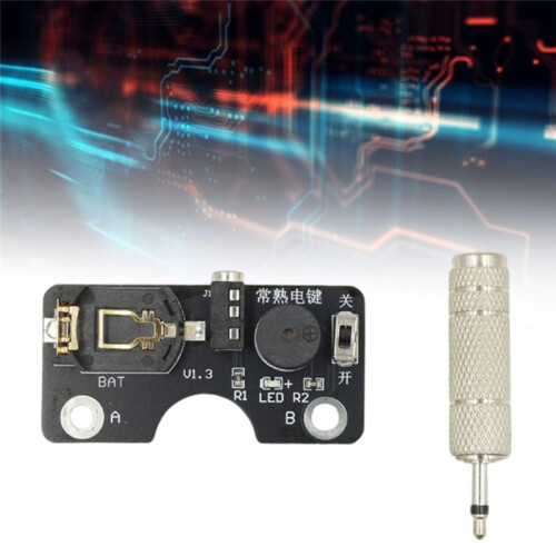 Efficient CW Morse Code Learning Tool Morse Key Trainer with Integrated LED and Sound for Rhythm Mastery Morse Tool