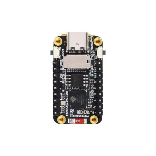 Placa de Desenvolvimento ESP32-S3 com Tela LCD Sensível Ao Toque de 1,47 Polegadas, WiFi/LVGL/HMI, Porta /LED RGB Integrado com Conector de Pinos 1