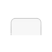 Transparent Hard PC Case for 2 Slim Anti-Scratch Shell Clear Faceplate Cover for Charging Dock