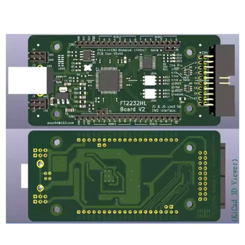 New FT2232HL Development Board FT2232H USB Port Support OpenOCD 2