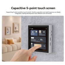 Carte de Développement ESP32 P4, Écran Tactile 4 Pouces, Microcontrôleur RISC-V, Module Wi-Fi 6, BT, 720 X 720, Mémoire Flash 32 Mo, SPI
