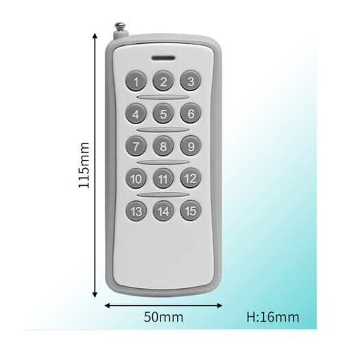433M Wireless Serial Port Module TTL Flash Module Communication Module Adapter Board with 15-Key Remote Control