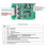 500W15A Brushless Hallless Motor Driver Board DC12-36V Speed Regulation Forward and Reverse High Power Controller 4