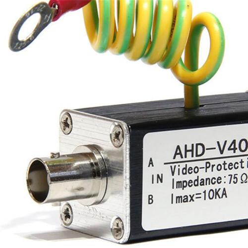 Nuevo Pararrayos Coaxial AHD-V40A de Señal de Video Monocanal con Protección Multietapa. 1