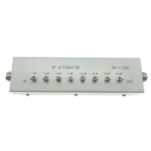 RA-1728A Hochfrequenz-Dämpfungsglied 0-82DB Variabler/Stufen-Dämpfer 50 OHM für Amateurfunksender