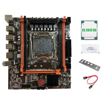 X99E-Moederbord + E5 2673 V3 CPU + Thermische Vetondersteuning 4 DDR4 RECC RAM Gigabit LAN-Kaart PCIEX16 NVMe Desktop-Moederbord