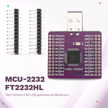 MCU-2232 FT2232HL USB TURN UART SPI I2C JTAG RS232 Módulo FT2232 CJMCU-2232HL USB para Placa UART Canal Duplo -232